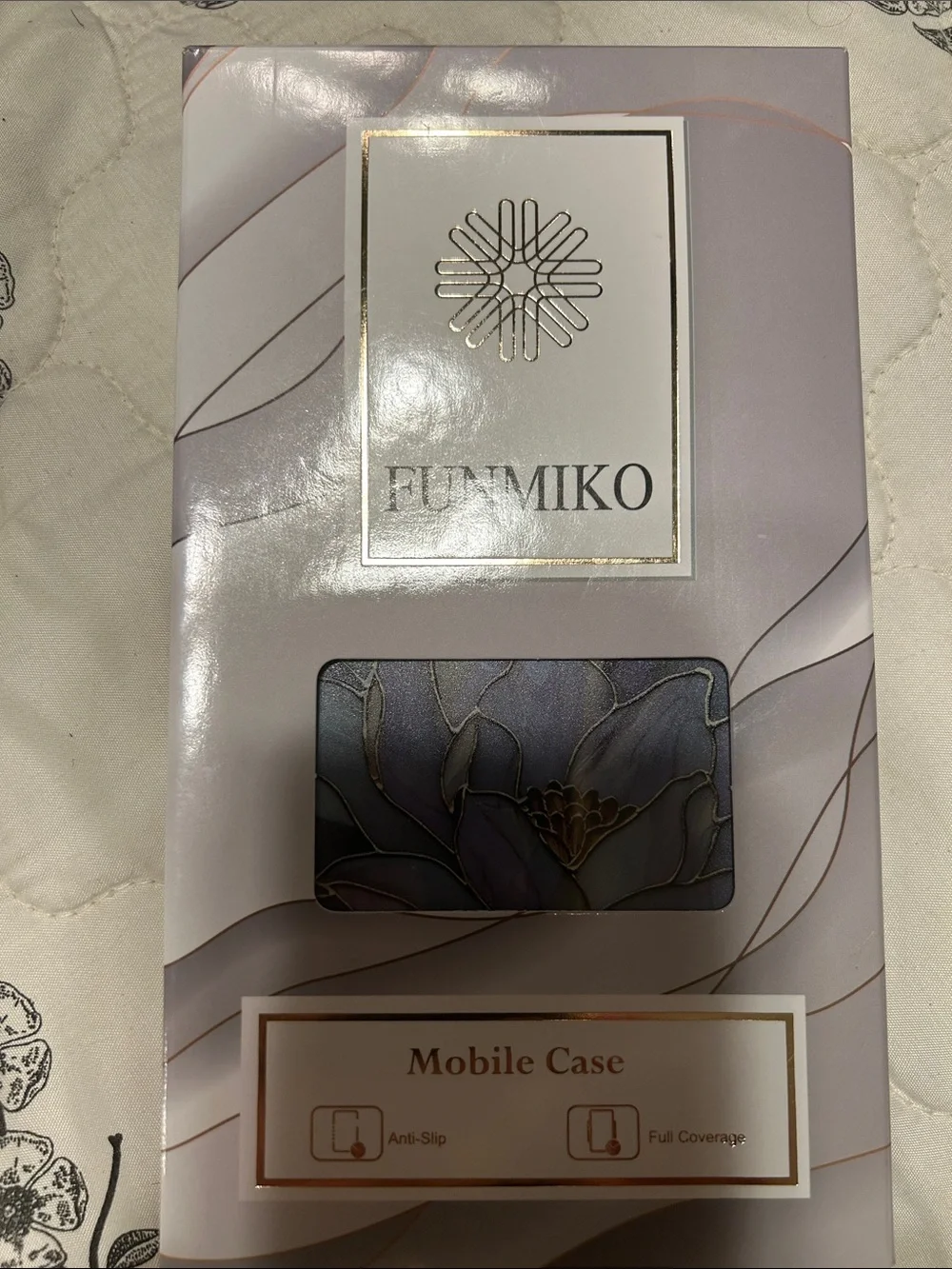 Purple wildflowers Phone Case - Compatible with iPhone 17 air NEW military grade
